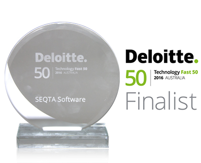Deloitte Finalist trophy