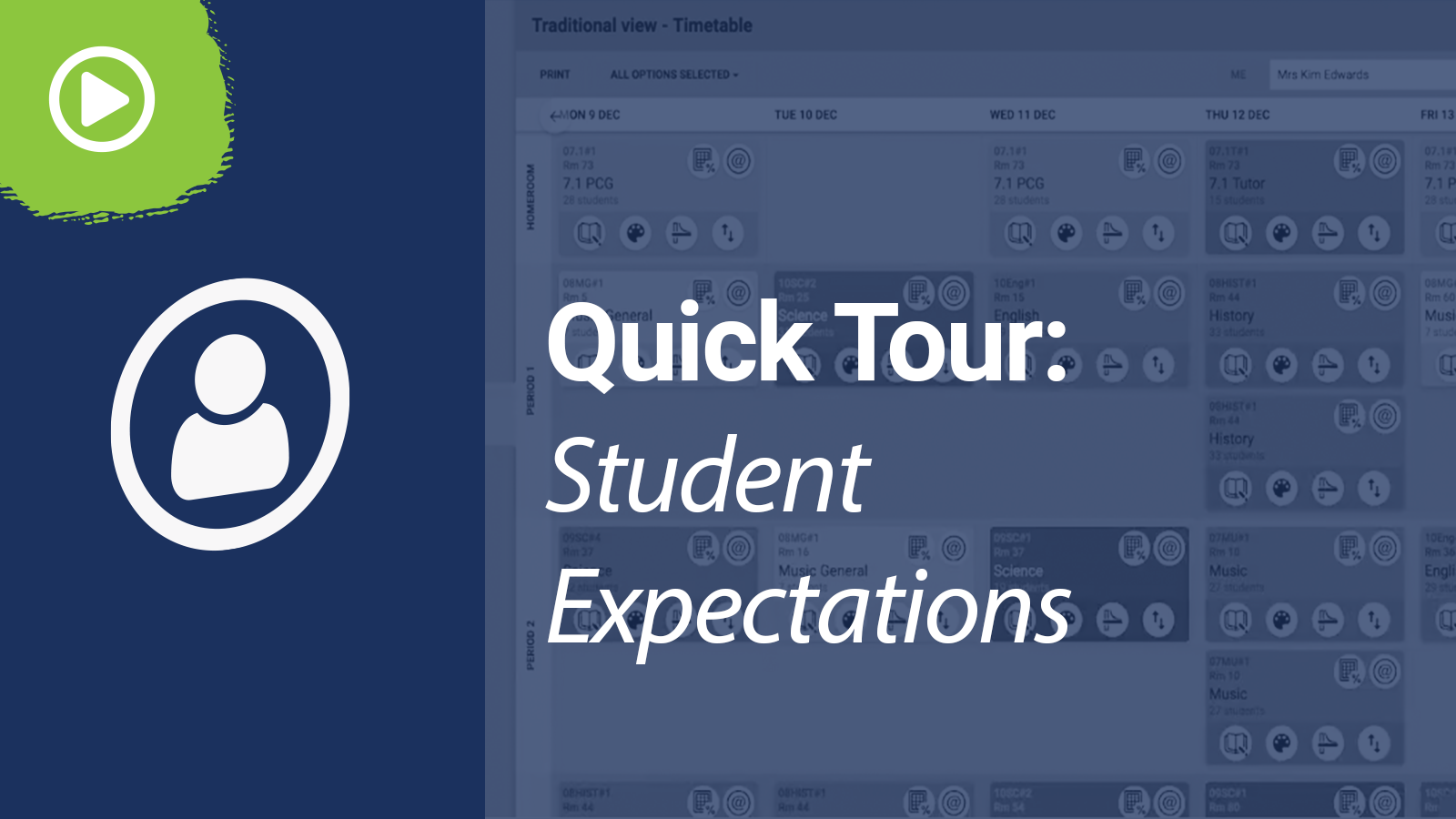 Quick Tour: SEQTA's Student Expectations